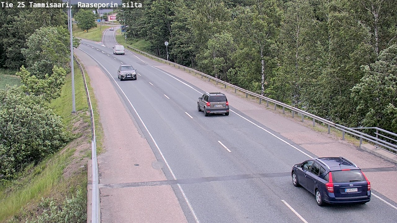 Weather Camera Image Väg 25 Raseborg, Raasepori, Uusimaa