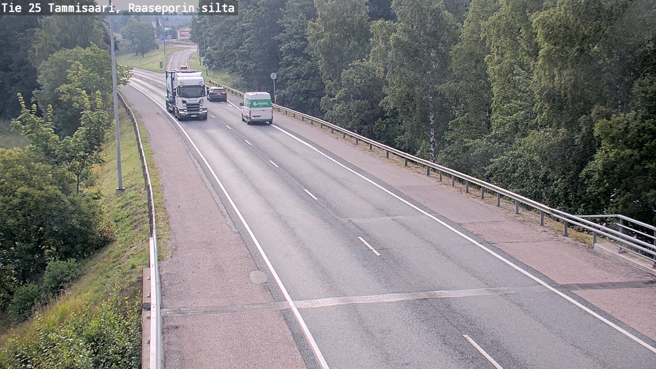 Weather Camera Image Väg 25 Raseborg, Raasepori, Uusimaa