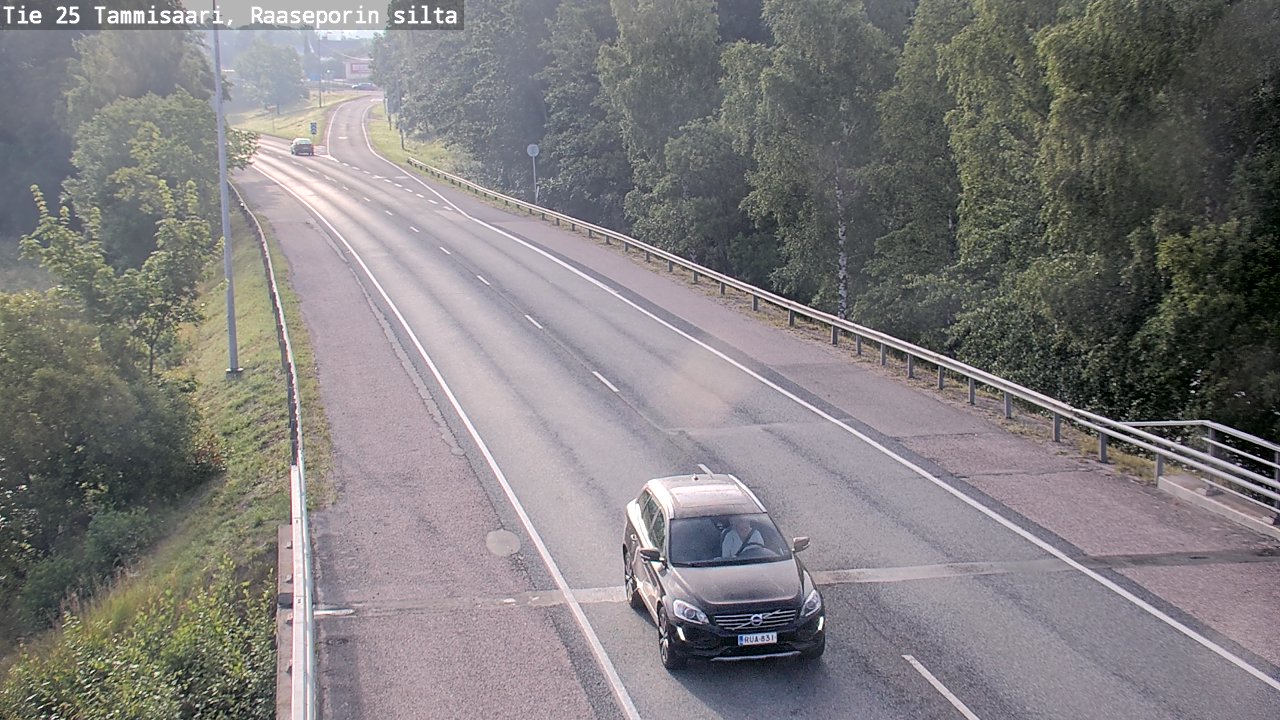 Weather Camera Image Väg 25 Raseborg, Raasepori, Uusimaa