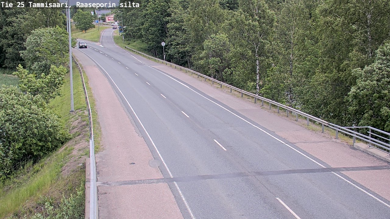 Weather Camera Image Väg 25 Raseborg, Raasepori, Uusimaa