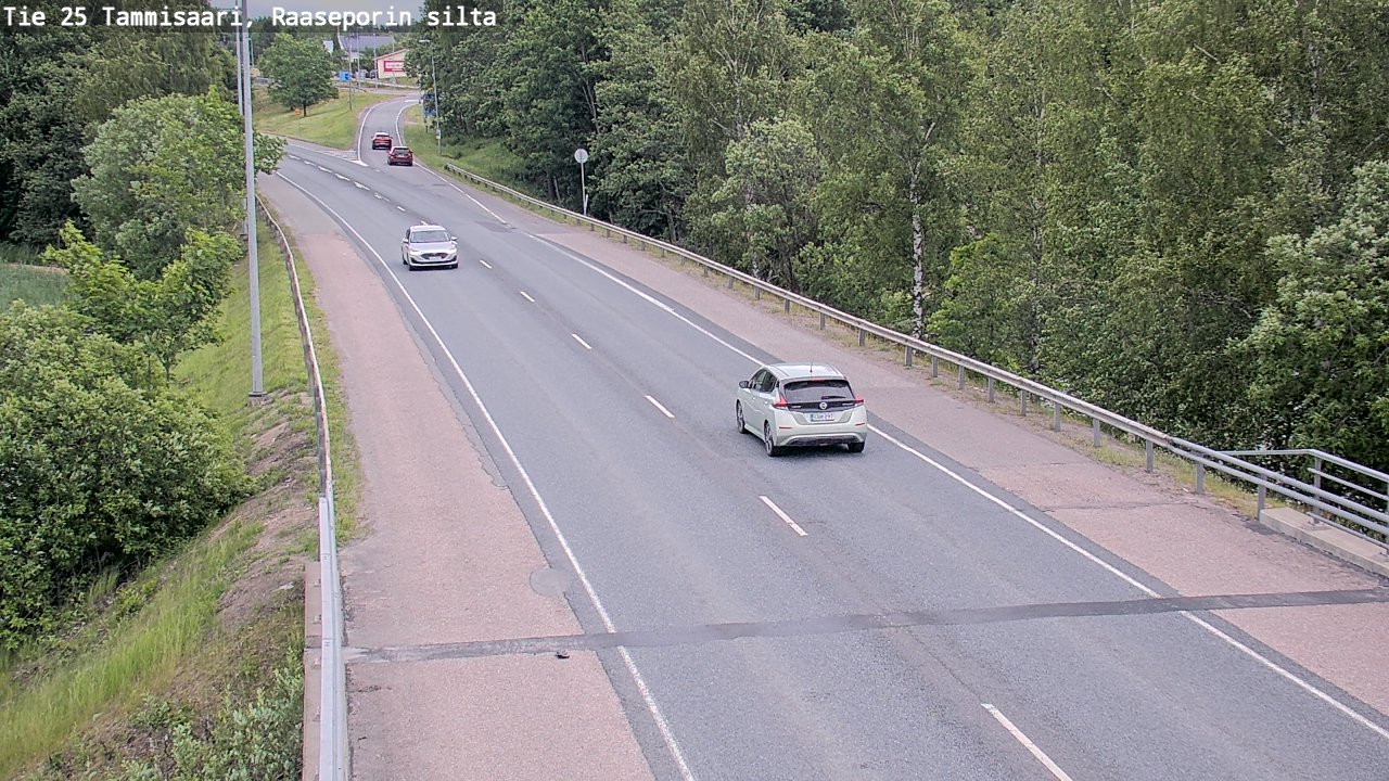 Weather Camera Image Väg 25 Raseborg, Raasepori, Uusimaa