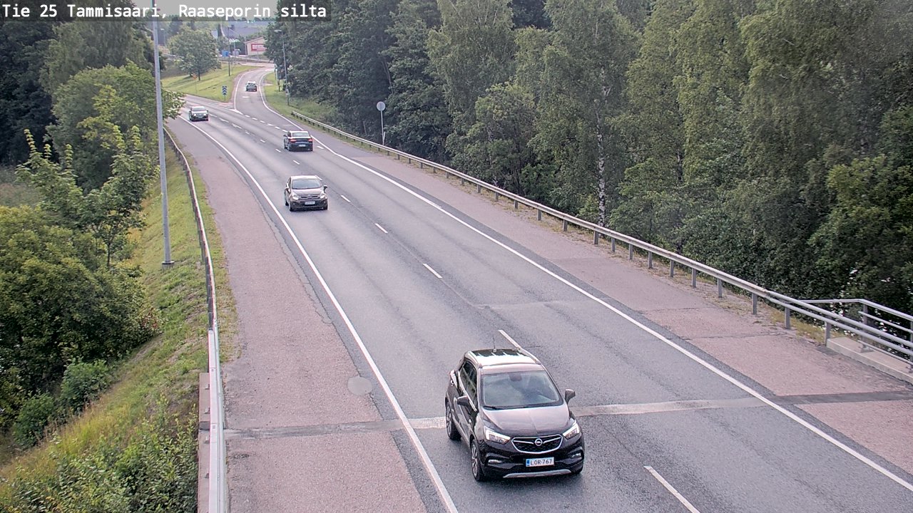 Weather Camera Image Väg 25 Raseborg, Raasepori, Uusimaa