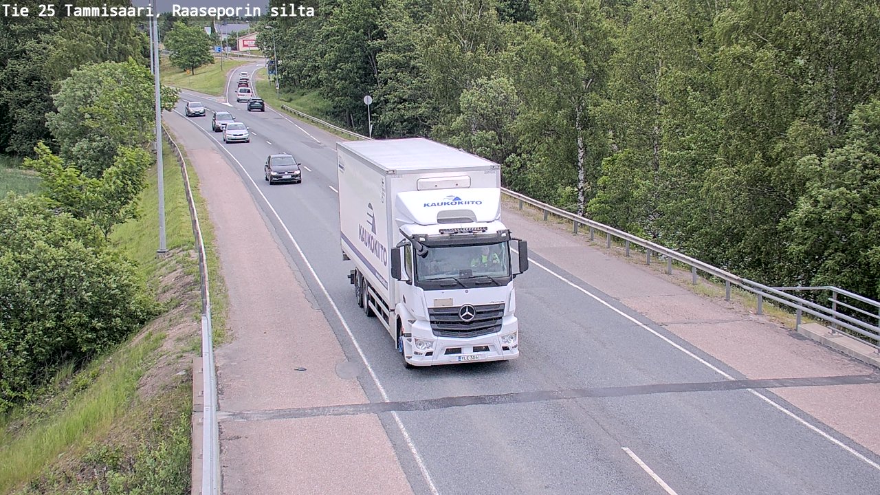 Weather Camera Image Väg 25 Raseborg, Raasepori, Uusimaa