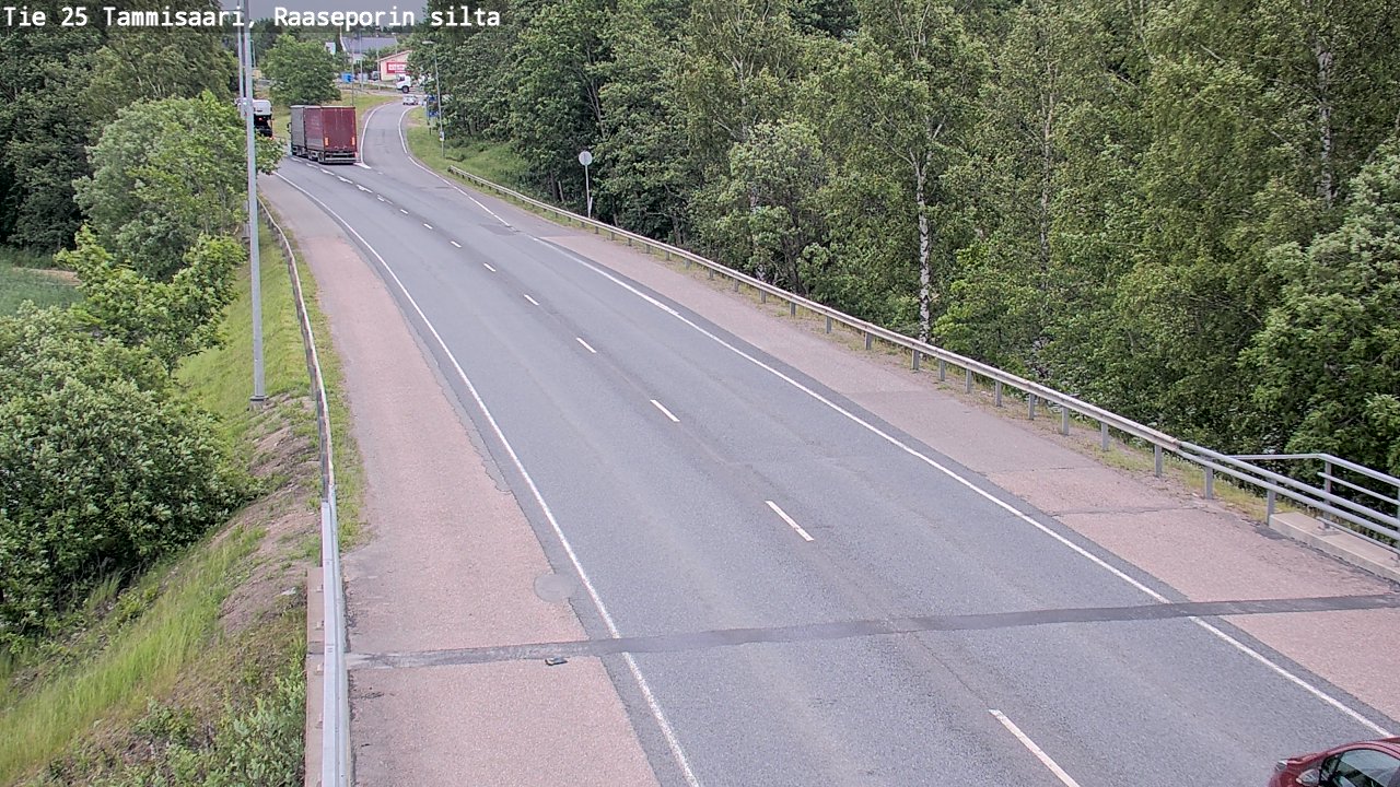 Weather Camera Image Väg 25 Raseborg, Raasepori, Uusimaa