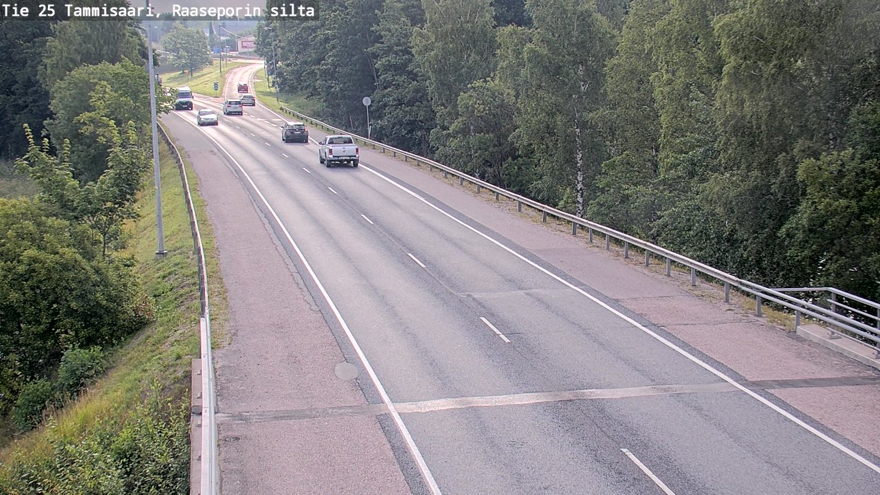 Weather Camera Image Väg 25 Raseborg, Raasepori, Uusimaa