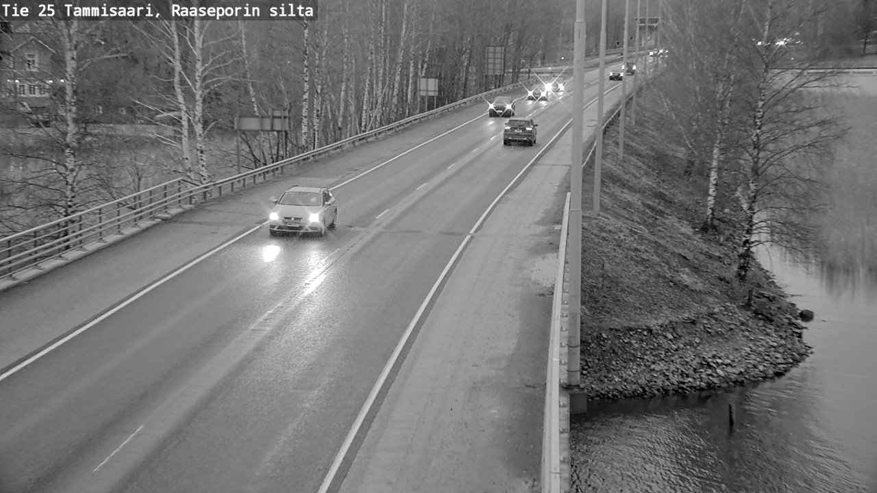 Weather Camera Image Väg 25 Raseborg, Raasepori, Uusimaa