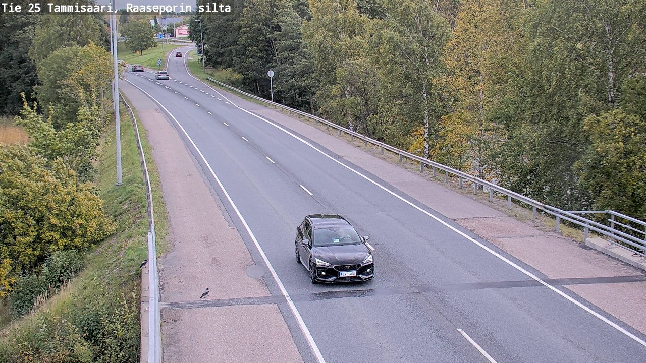 Weather Camera Image Road 25 Raasepori, Raasepori, Uusimaa