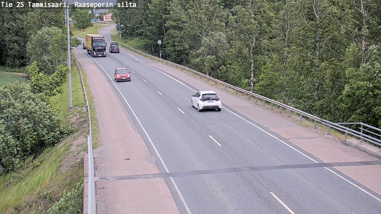 Weather Camera Image Väg 25 Raseborg, Raasepori, Uusimaa