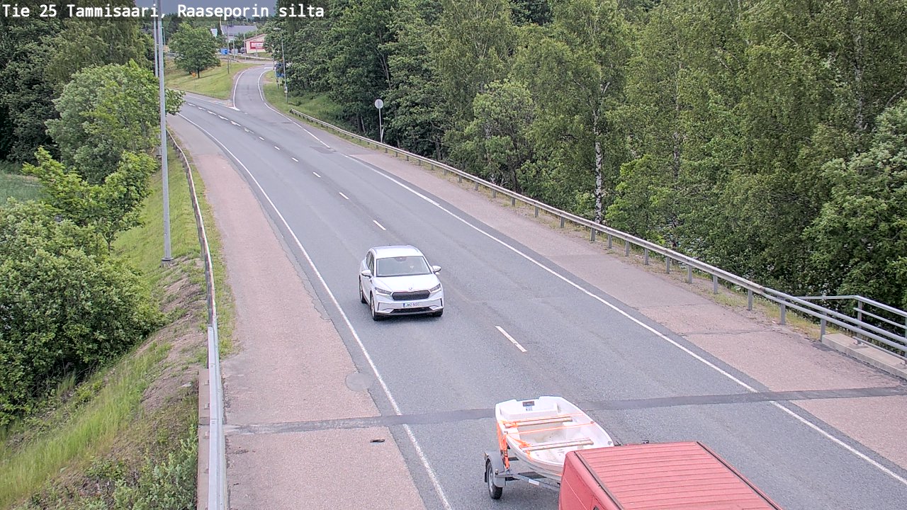 Weather Camera Image Väg 25 Raseborg, Raasepori, Uusimaa