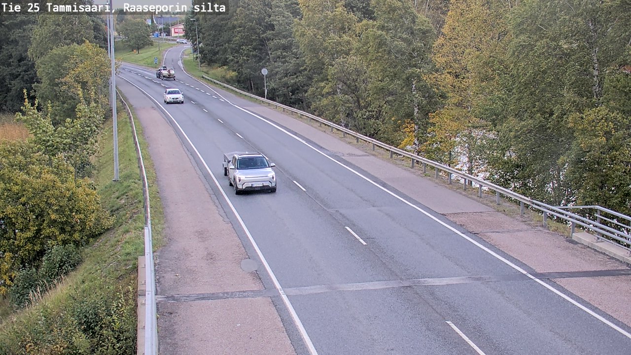 Weather Camera Image Road 25 Raasepori, Raasepori, Uusimaa