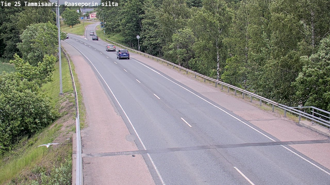 Weather Camera Image Väg 25 Raseborg, Raasepori, Uusimaa