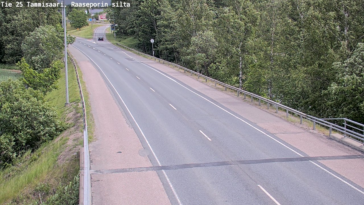 Weather Camera Image Väg 25 Raseborg, Raasepori, Uusimaa