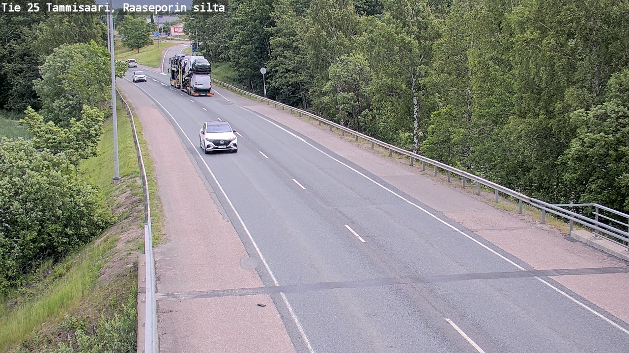Weather Camera Image Väg 25 Raseborg, Raasepori, Uusimaa