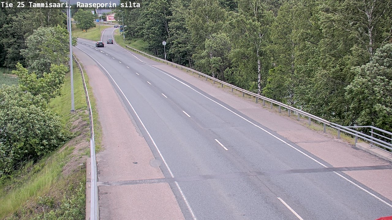 Weather Camera Image Väg 25 Raseborg, Raasepori, Uusimaa