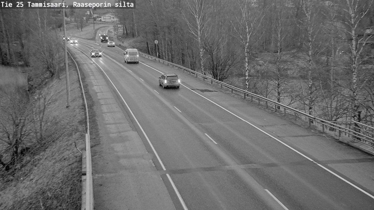 Weather Camera Image Väg 25 Raseborg, Raasepori, Uusimaa