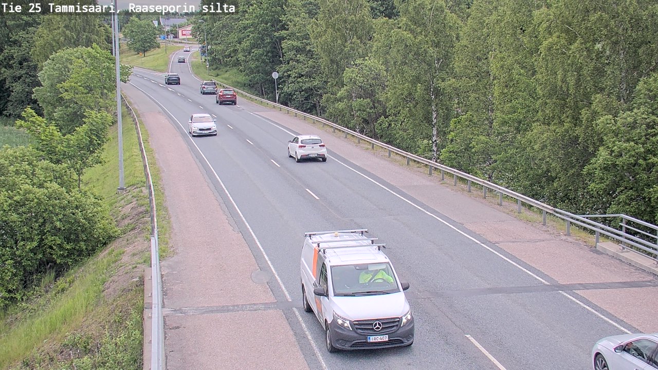 Weather Camera Image Väg 25 Raseborg, Raasepori, Uusimaa