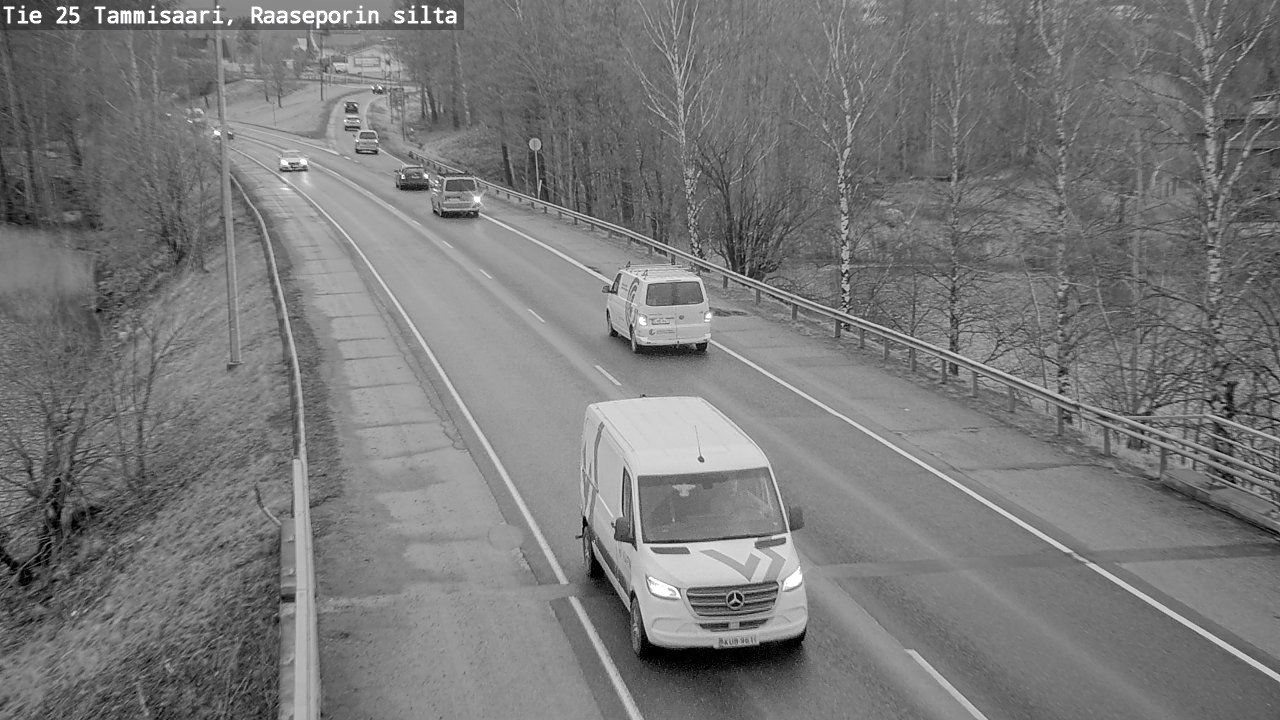 Weather Camera Image Väg 25 Raseborg, Raasepori, Uusimaa