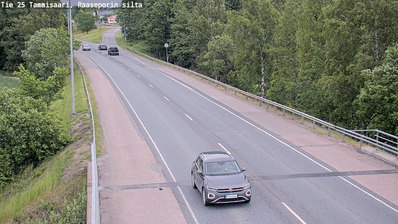 Weather Camera Image Väg 25 Raseborg, Raasepori, Uusimaa