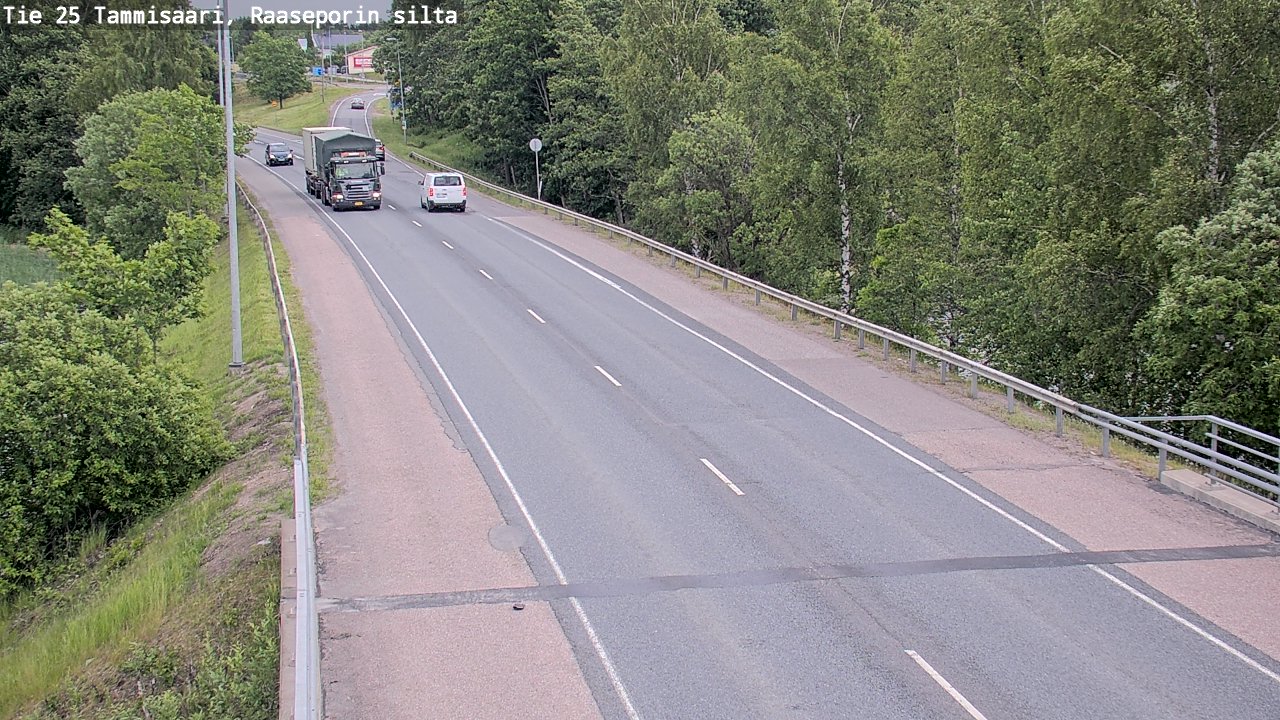 Weather Camera Image Väg 25 Raseborg, Raasepori, Uusimaa