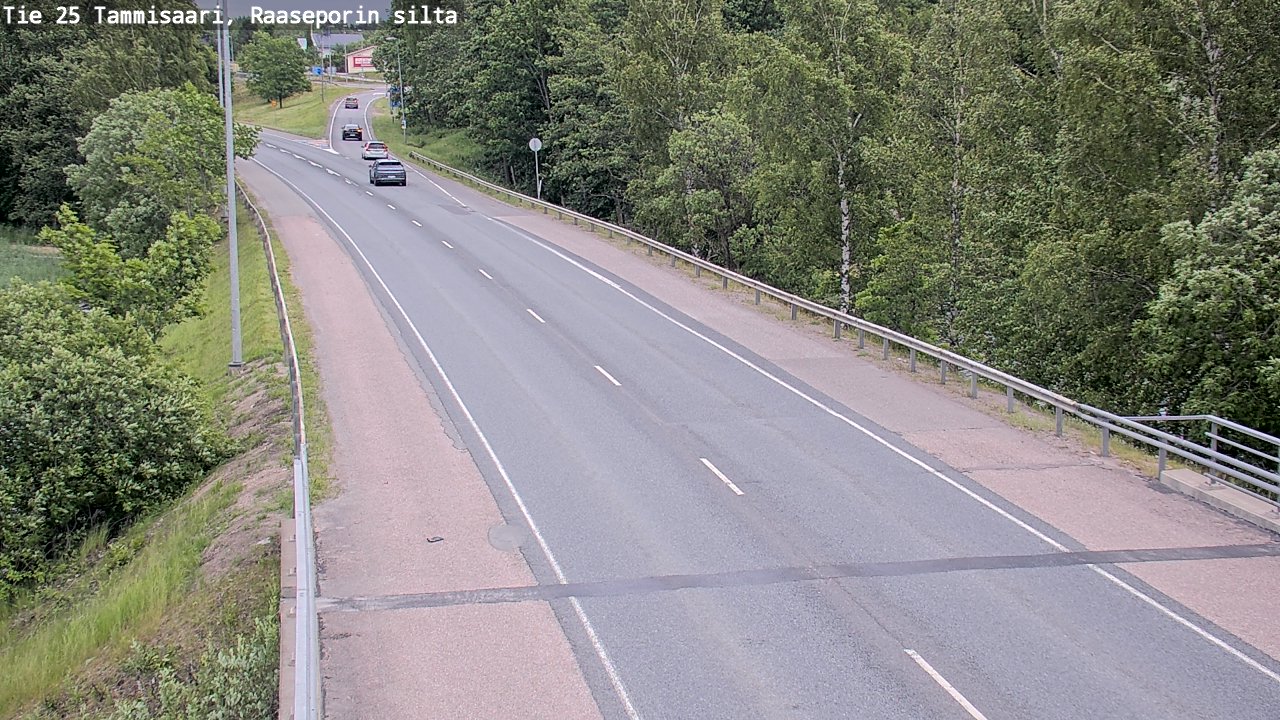 Weather Camera Image Väg 25 Raseborg, Raasepori, Uusimaa