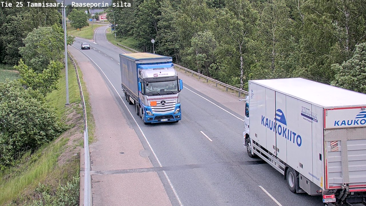 Weather Camera Image Väg 25 Raseborg, Raasepori, Uusimaa