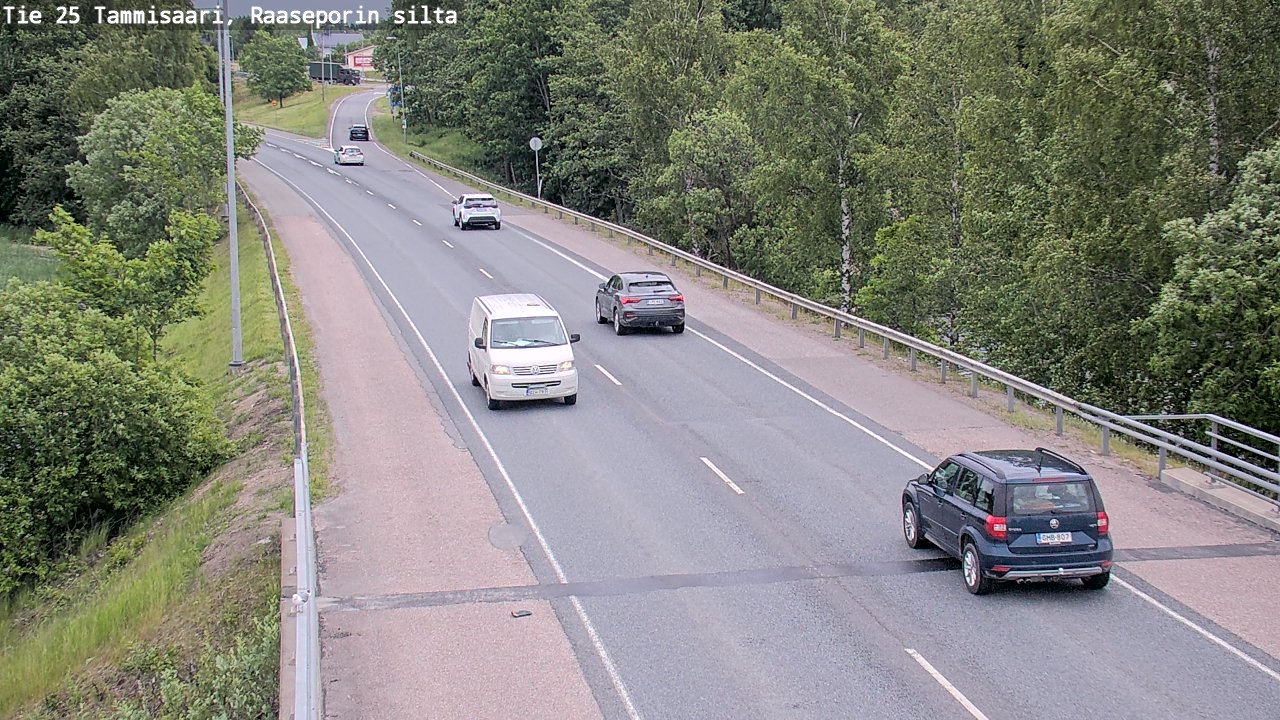 Weather Camera Image Väg 25 Raseborg, Raasepori, Uusimaa
