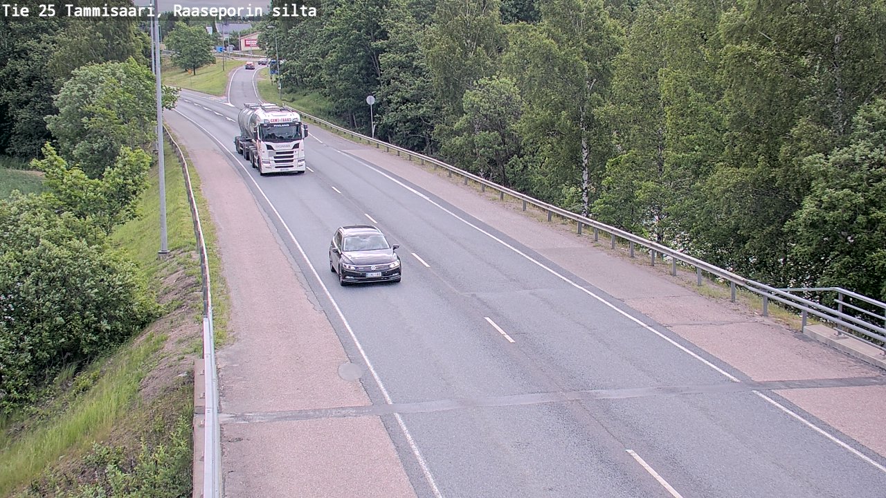 Weather Camera Image Väg 25 Raseborg, Raasepori, Uusimaa