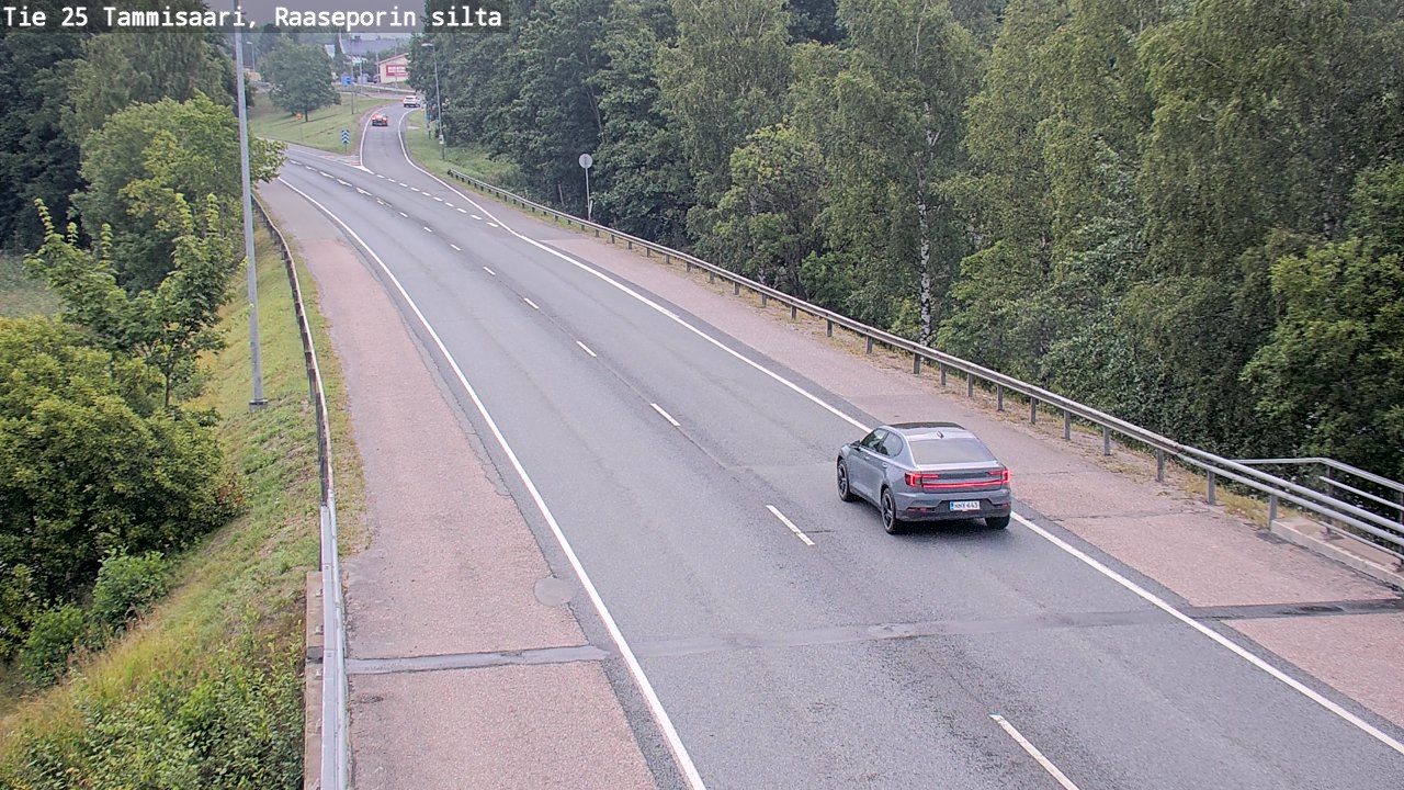 Weather Camera Image Road 25 Raasepori, Raasepori, Uusimaa