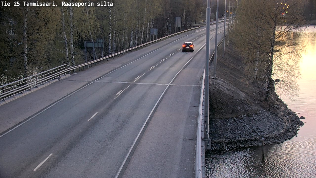 Weather Camera Image Väg 25 Raseborg, Raasepori, Uusimaa