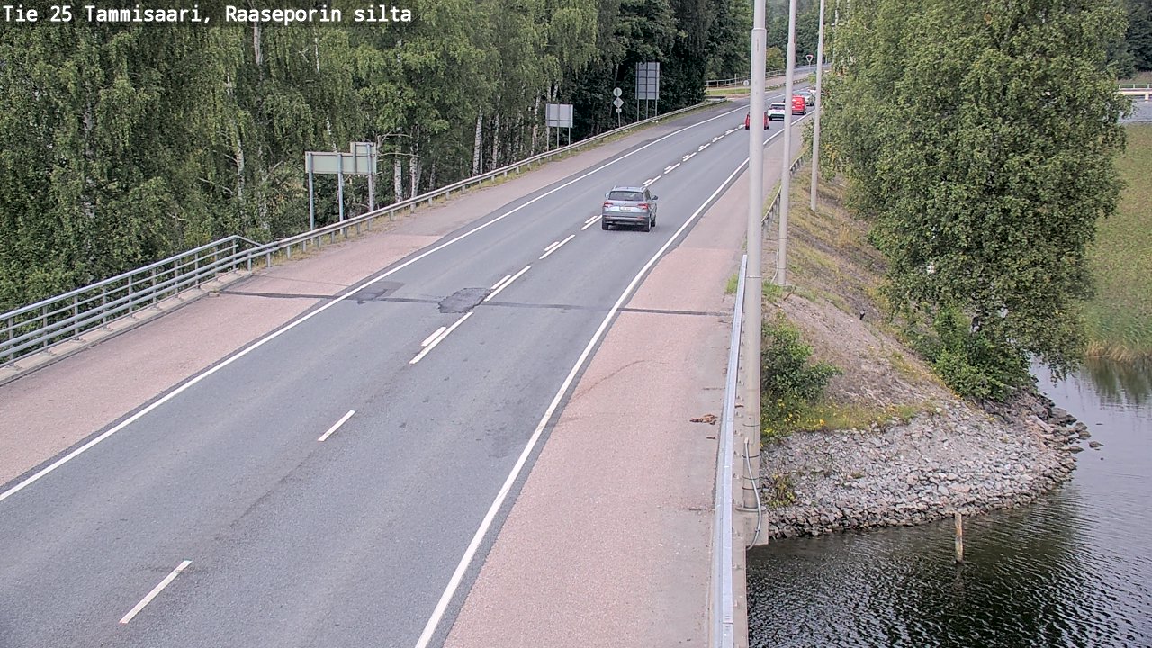 Weather Camera Image Väg 25 Raseborg, Raasepori, Uusimaa