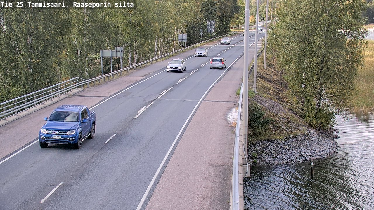 Weather Camera Image Väg 25 Raseborg, Raasepori, Uusimaa