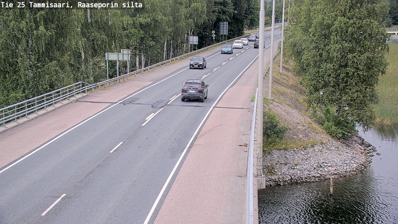 Weather Camera Image Väg 25 Raseborg, Raasepori, Uusimaa