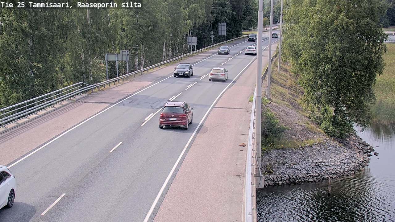 Weather Camera Image Väg 25 Raseborg, Raasepori, Uusimaa