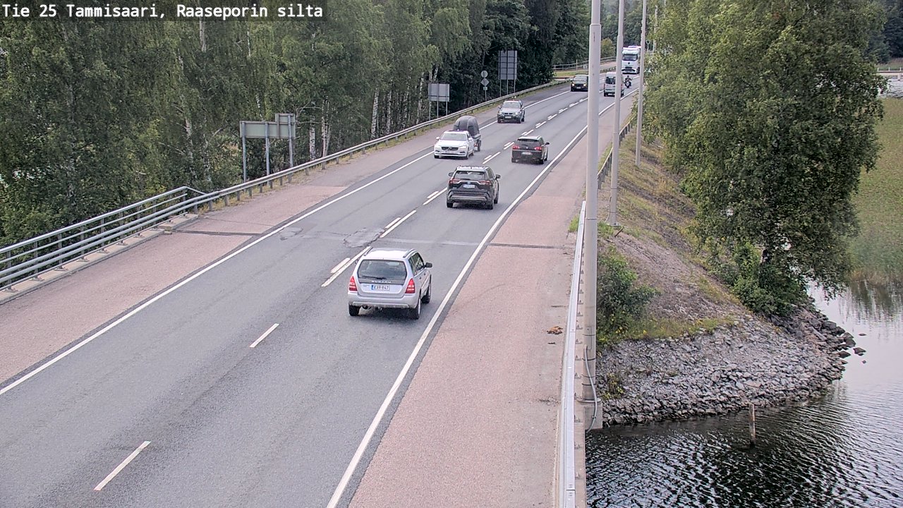 Weather Camera Image Väg 25 Raseborg, Raasepori, Uusimaa