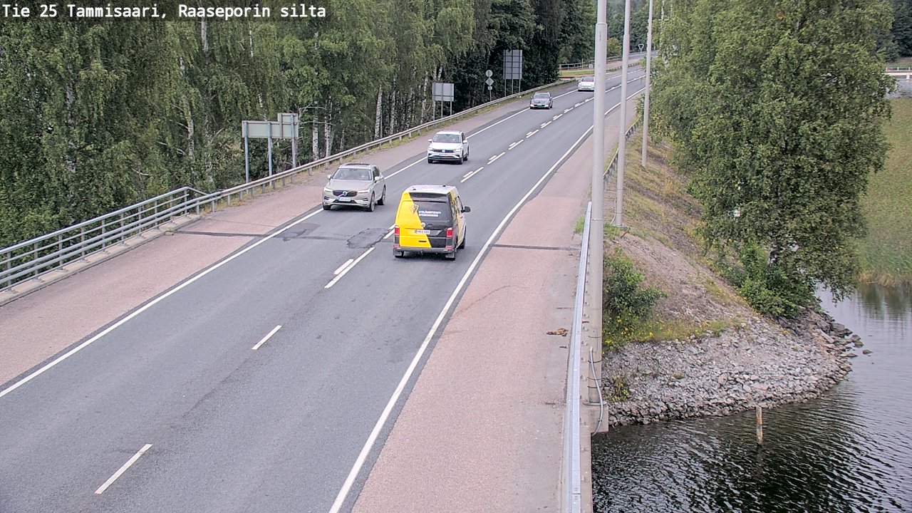 Weather Camera Image Väg 25 Raseborg, Raasepori, Uusimaa