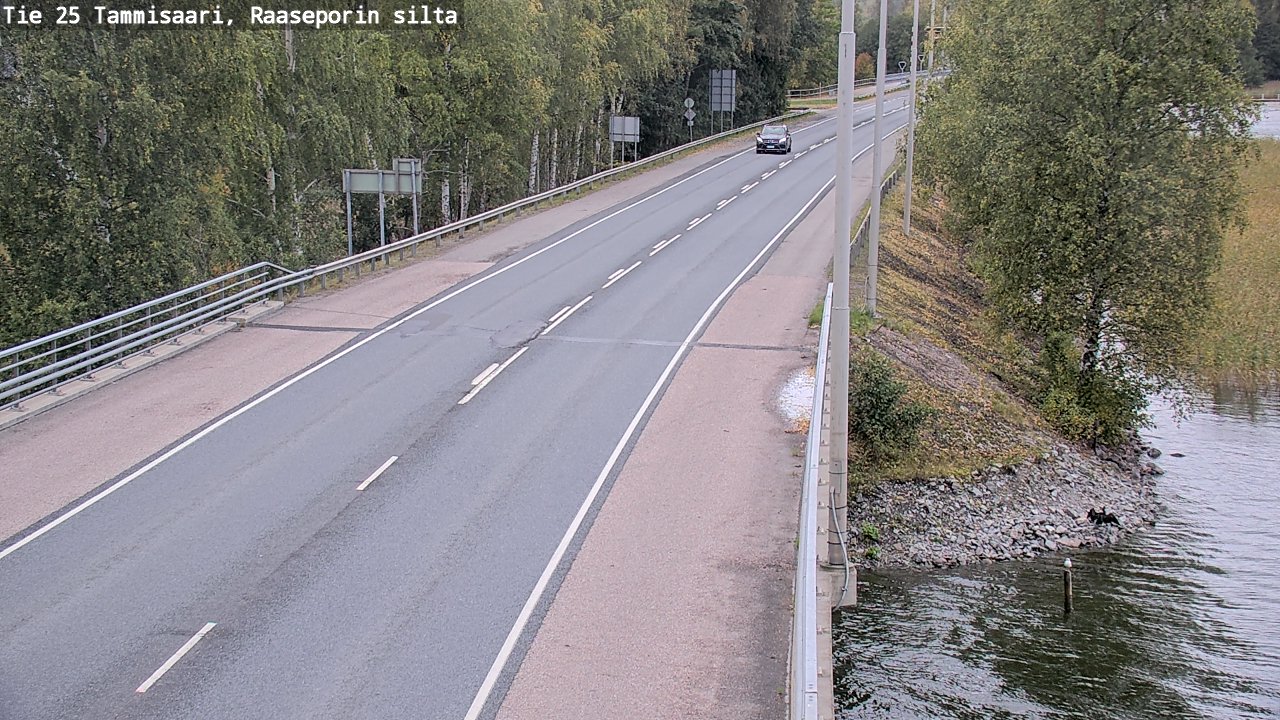 Weather Camera Image Väg 25 Raseborg, Raasepori, Uusimaa