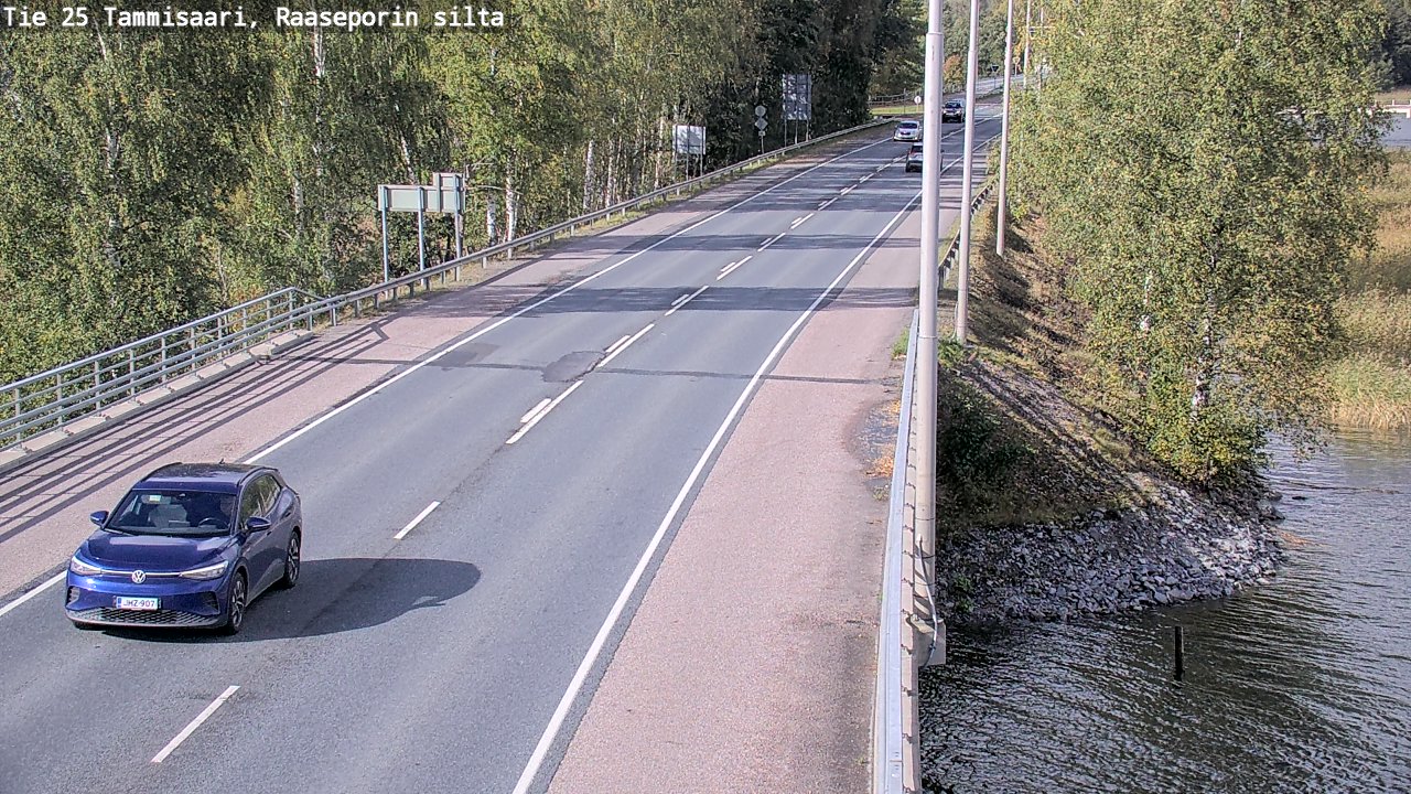 Weather Camera Image Väg 25 Raseborg, Raasepori, Uusimaa
