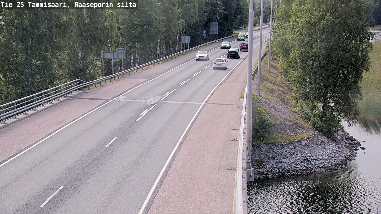 Weather Camera Image Väg 25 Raseborg, Raasepori, Uusimaa
