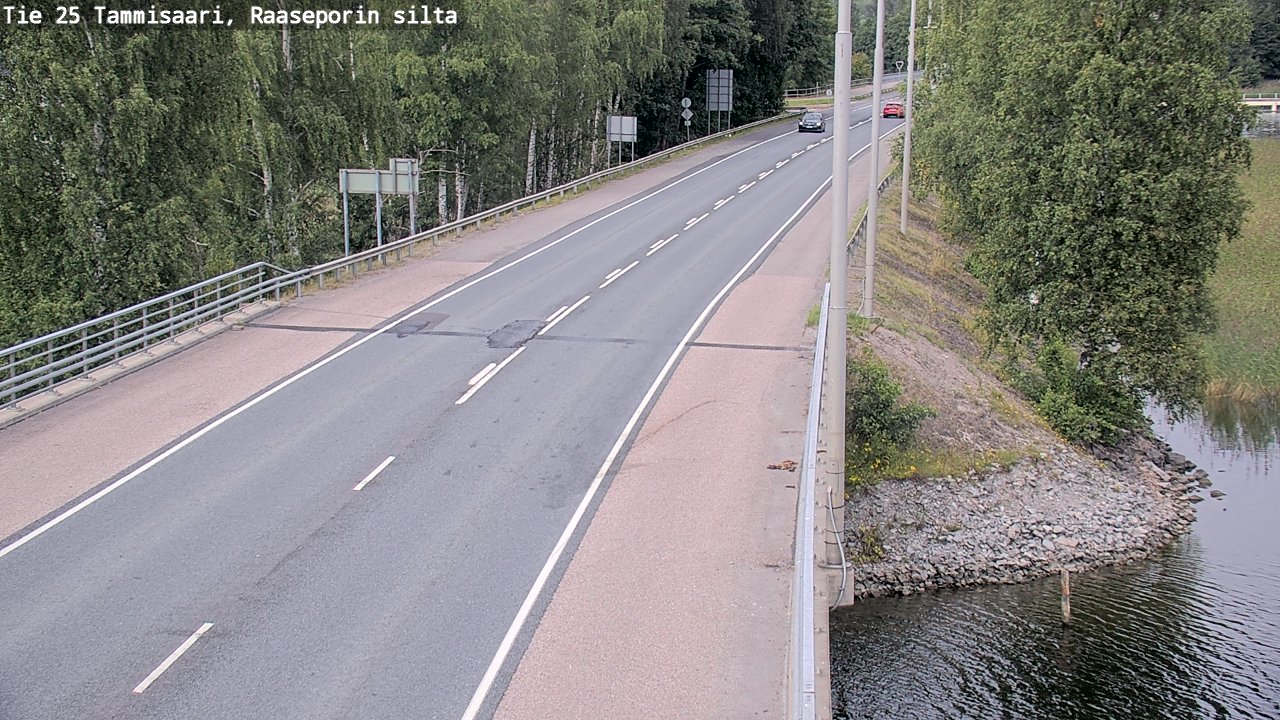 Weather Camera Image Väg 25 Raseborg, Raasepori, Uusimaa