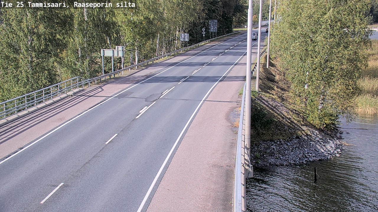 Weather Camera Image Väg 25 Raseborg, Raasepori, Uusimaa