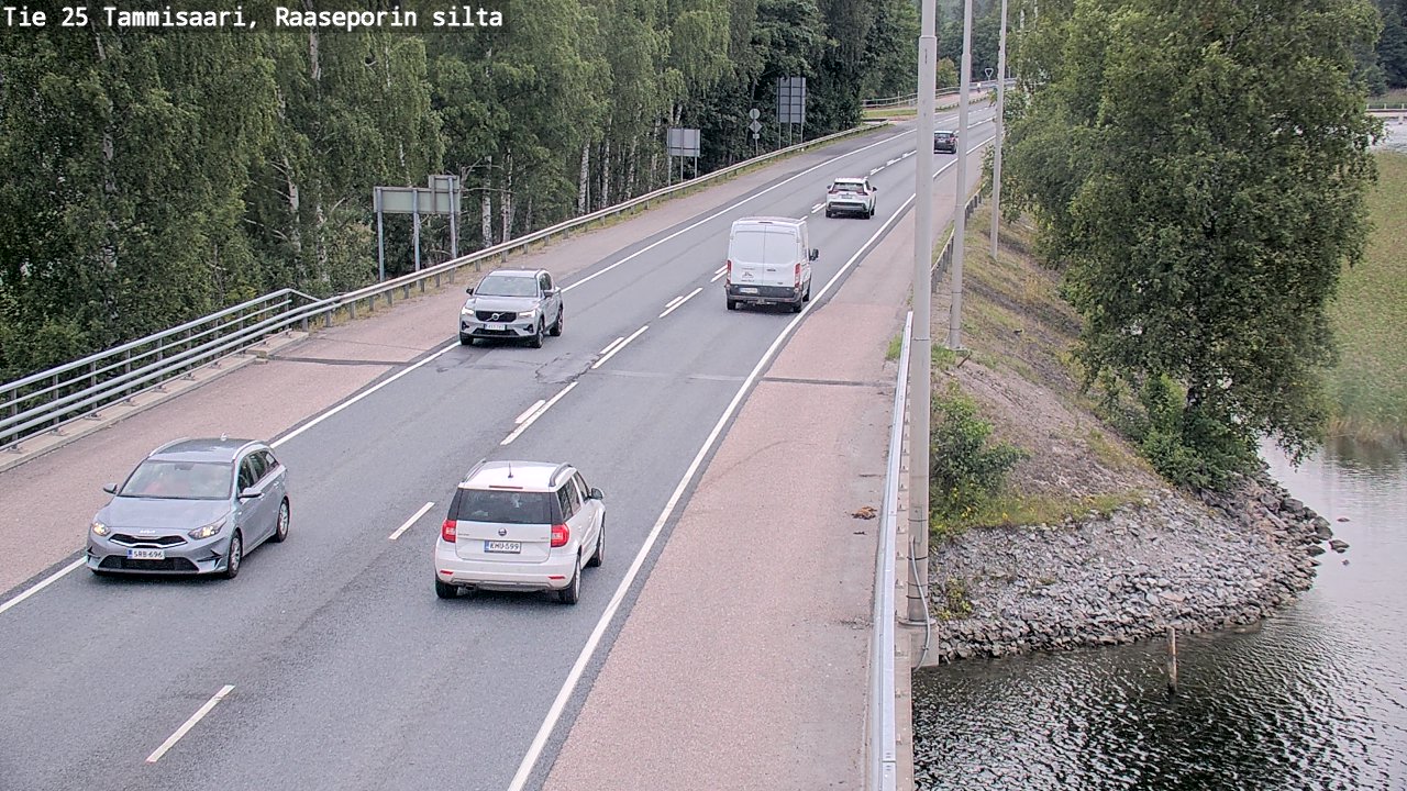 Weather Camera Image Väg 25 Raseborg, Raasepori, Uusimaa