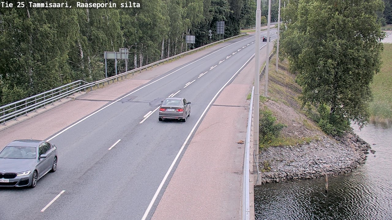 Weather Camera Image Väg 25 Raseborg, Raasepori, Uusimaa