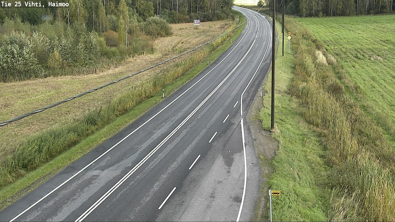 Weather Camera Image Road 25 Vihti, Haimoo, Vihti, Uusimaa