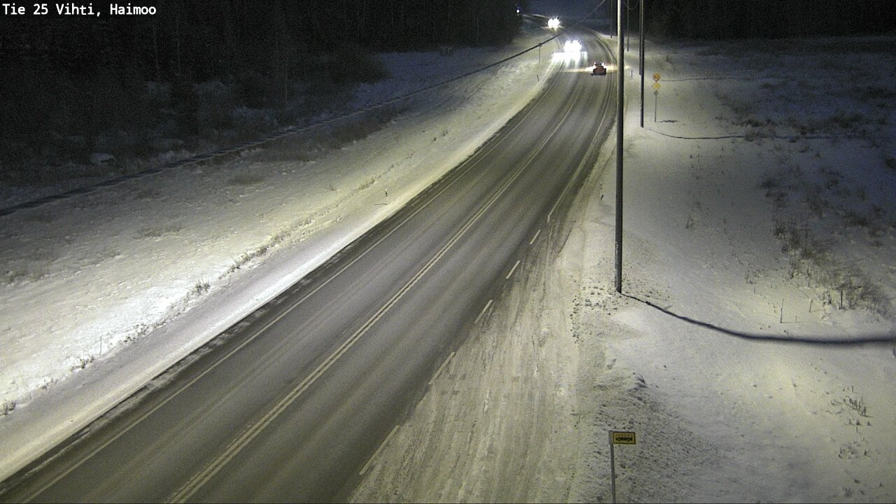 Weather Camera Image Road 25 Vihti, Haimoo, Vihti, Uusimaa