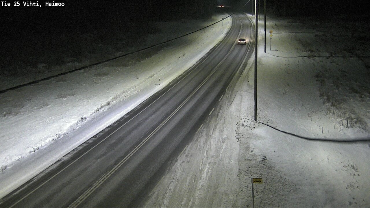 Weather Camera Image Road 25 Vihti, Haimoo, Vihti, Uusimaa