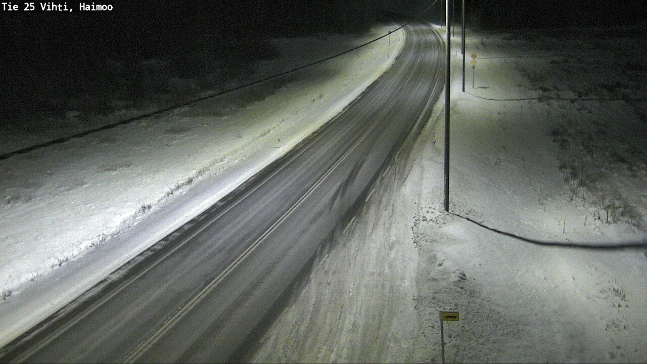 Weather Camera Image Road 25 Vihti, Haimoo, Vihti, Uusimaa