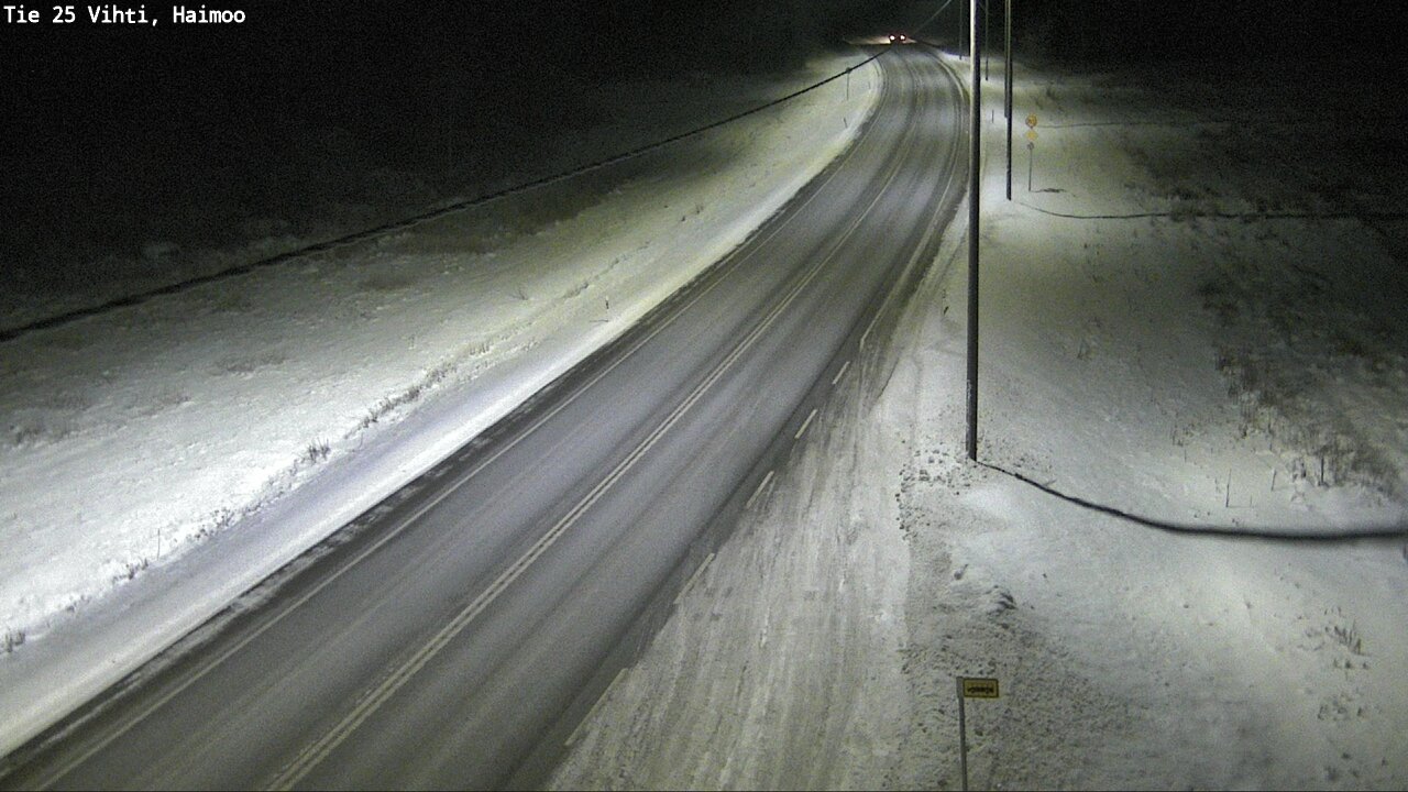 Weather Camera Image Road 25 Vihti, Haimoo, Vihti, Uusimaa