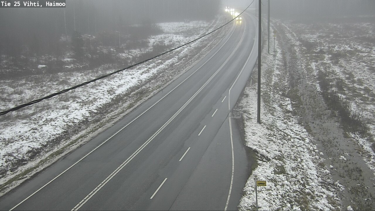 Weather Camera Image Road 25 Vihti, Haimoo, Vihti, Uusimaa