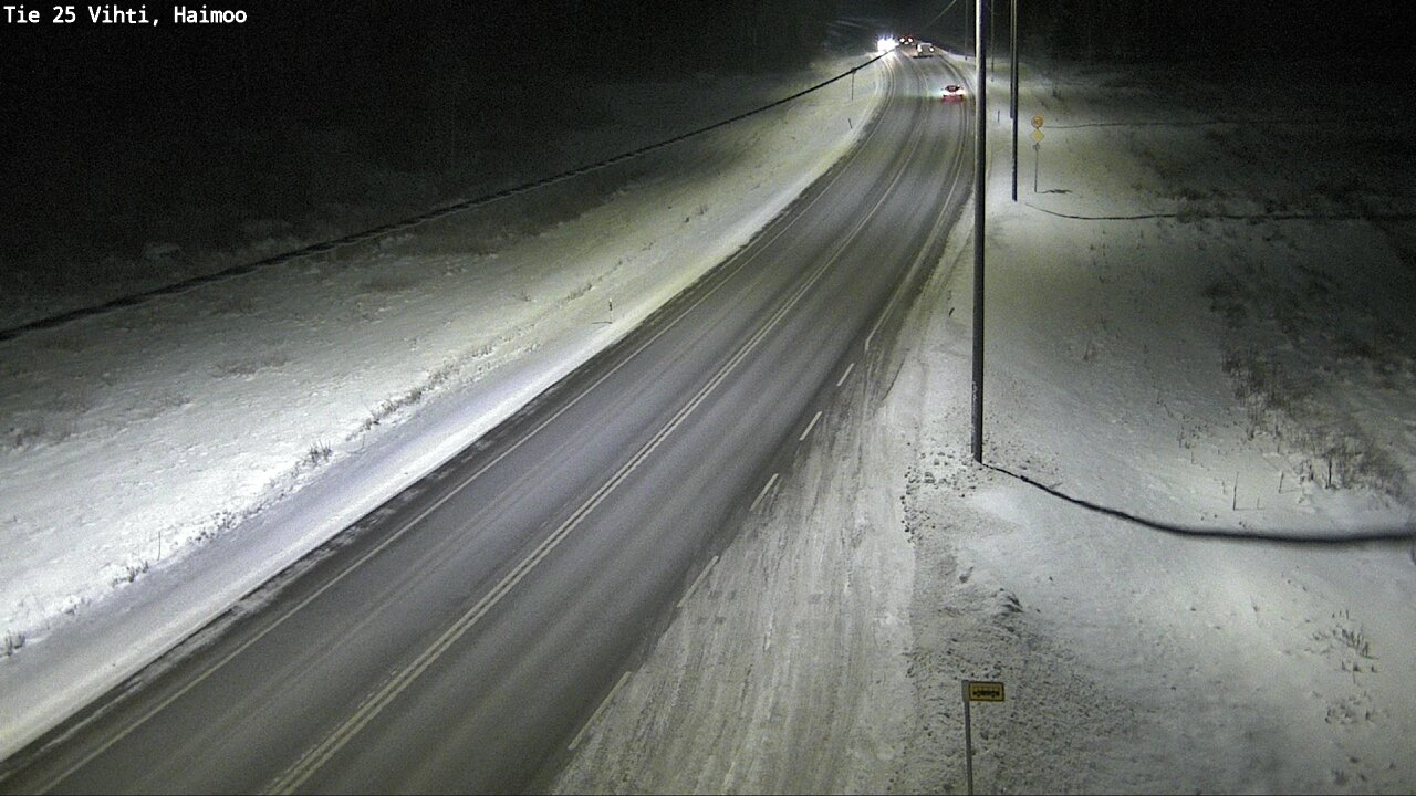 Weather Camera Image Road 25 Vihti, Haimoo, Vihti, Uusimaa