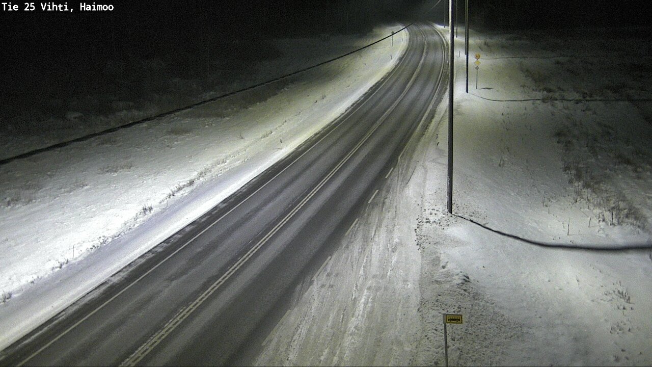 Weather Camera Image Road 25 Vihti, Haimoo, Vihti, Uusimaa
